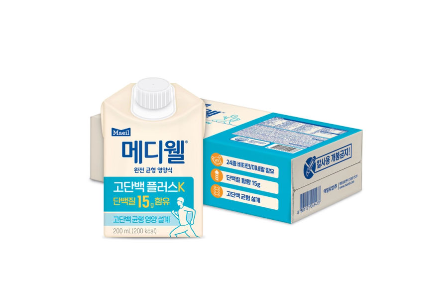 메디웰 고단백 플러스 K 200ml x 24 개입