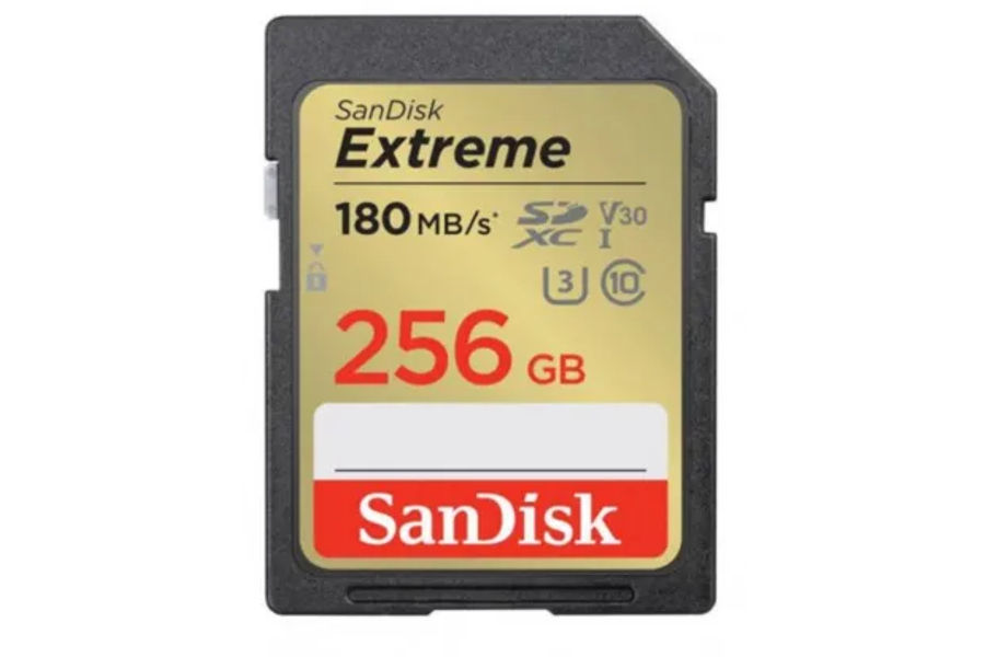 SANDISK EXTREME SDXC CARD 256GB