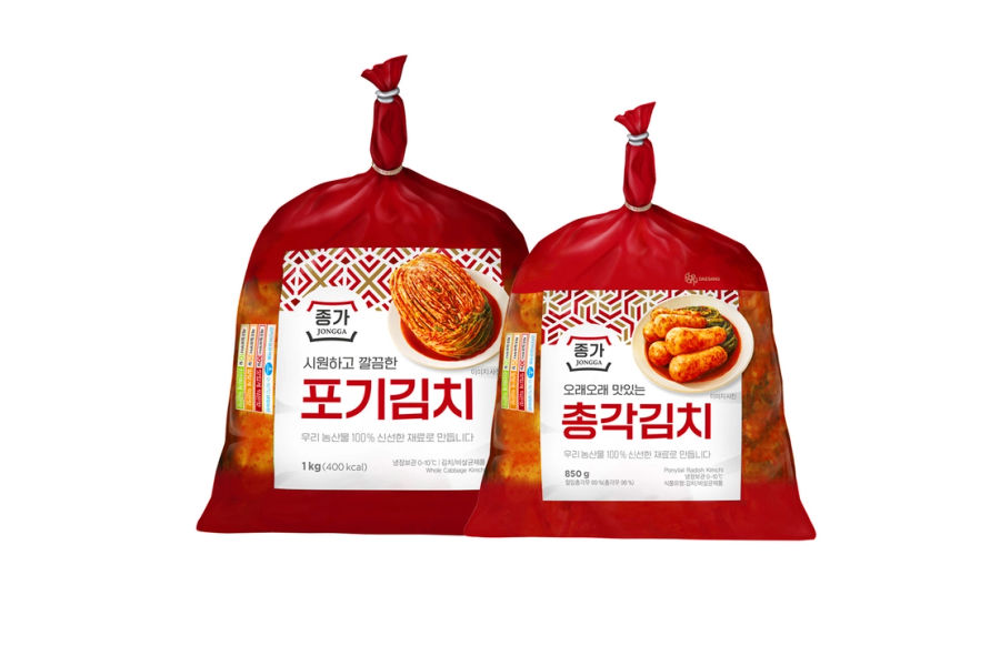 종가 포기 배추 김치 1kg x 2 총각 김치 850g x 1