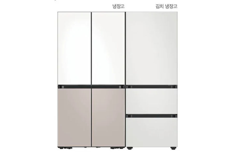 SAMSUNG 비스포크 키친핏 냉장고&김치냉장고