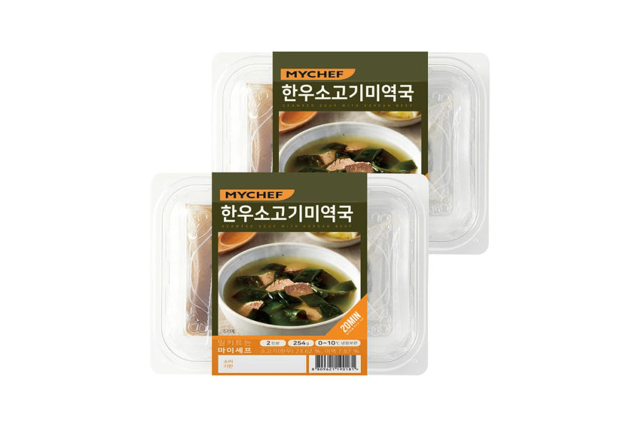 한우소고기 미역국 254g x 2