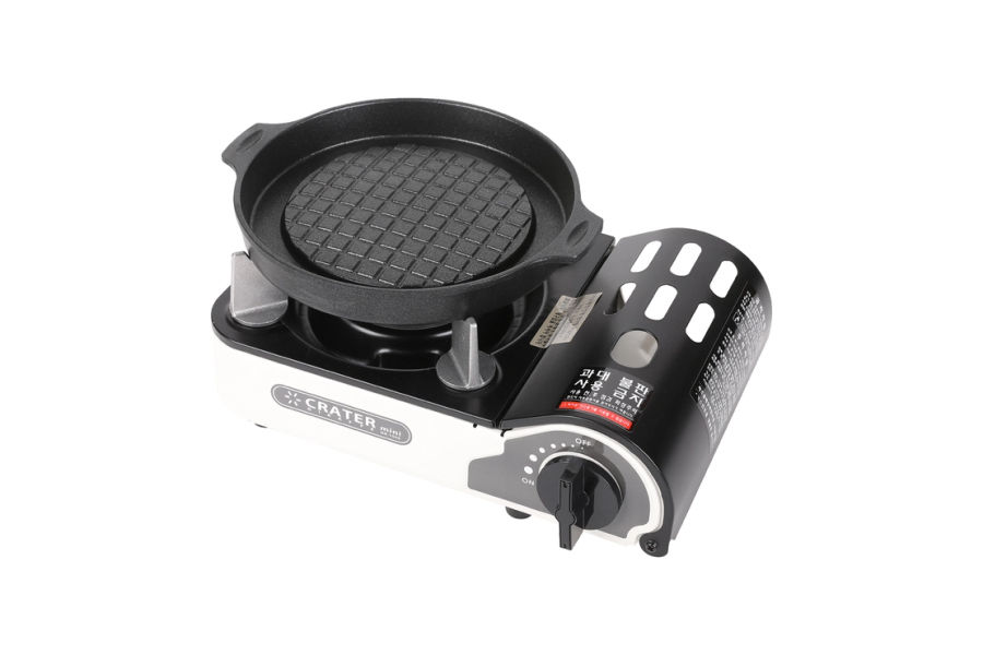 지라프 미니 가스레인지& 쿠킹 그릴