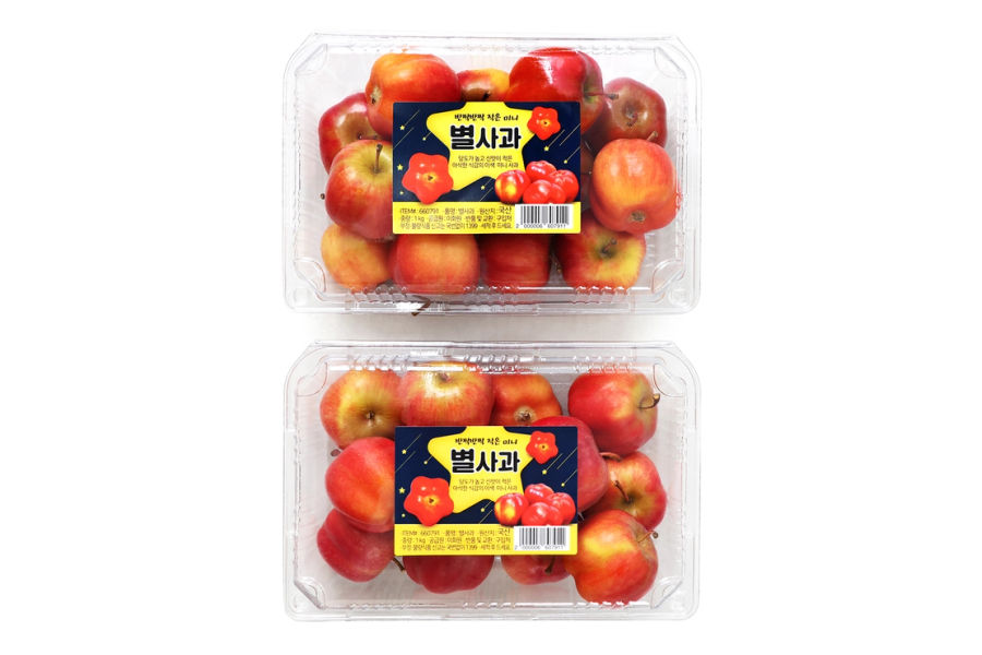 미니 별사과 1kg x 2팩