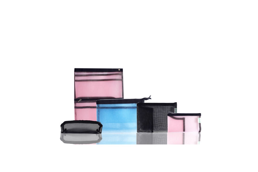 메쉬 필통 & 파우치 5종 세트