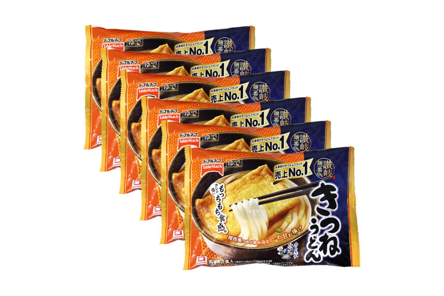테이블마크 키츠네 유부우동 283g x 6입