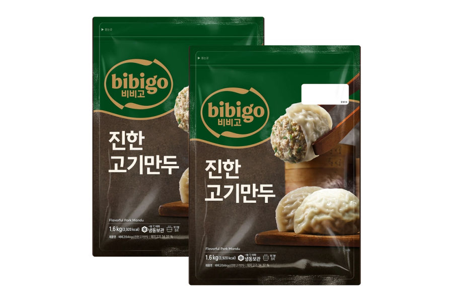CJ 비비고 진한 고기만두1.6kg x 2
