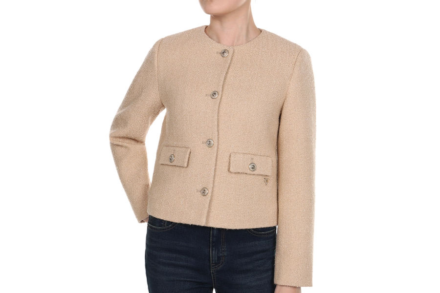 GUESS 여성 트위드 자켓 S,M,L ASIAN SIZE