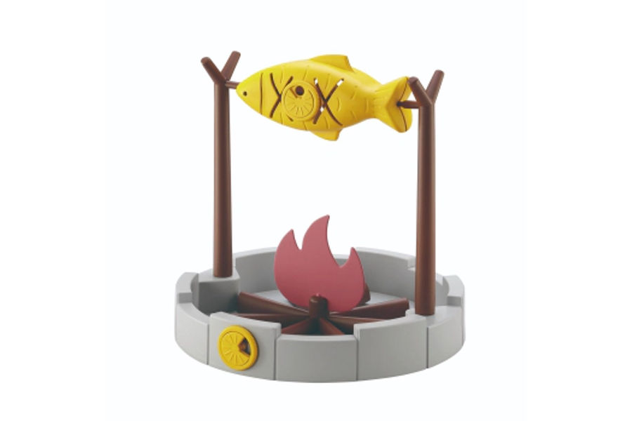 PETPALS생선구이모양 고양이 장난감