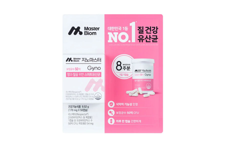 마스터 바이옴 지노마스터 170mg x 56캡슐