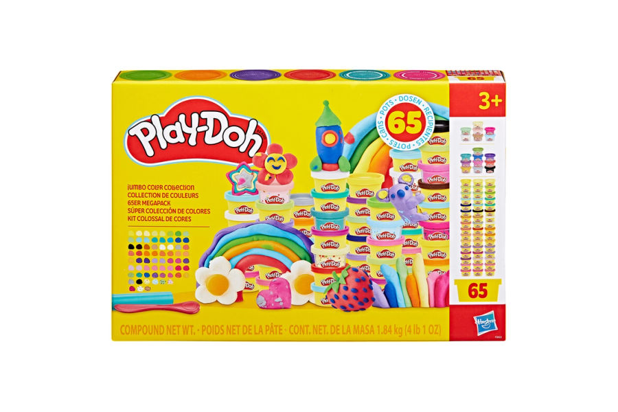 HASBRO 해즈브로 플레이도 점보 컬러 컬렉션65캔