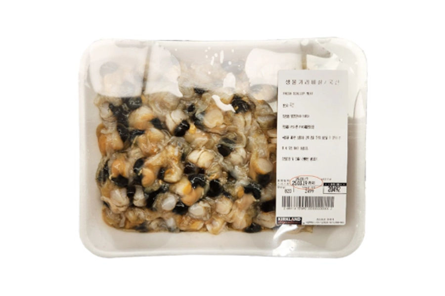 생물 가리비살 원산지:국산 KG당 단가