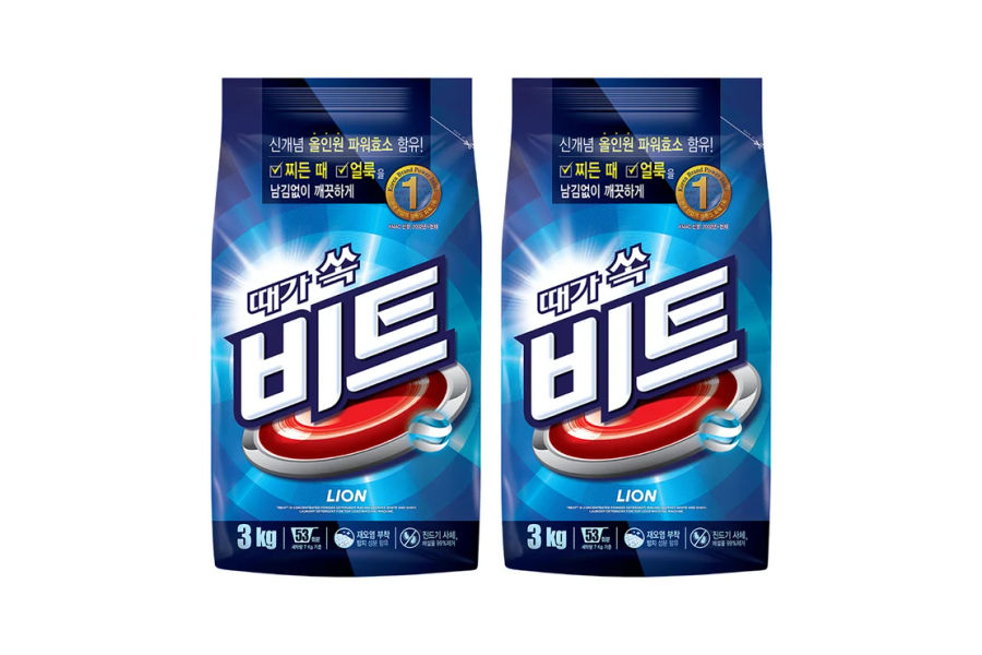 비트 분말 세탁세제 파우치 3kg x 2
