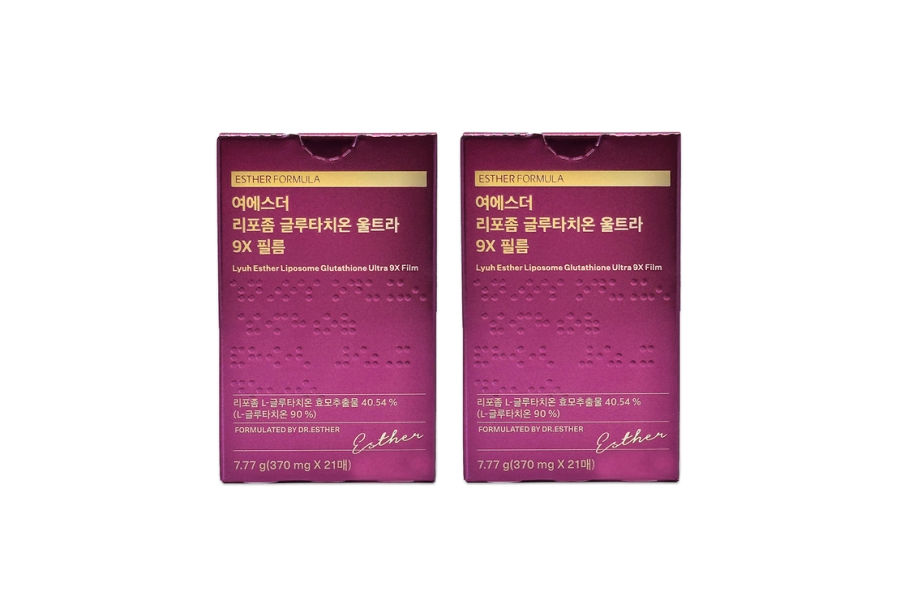 여에스더 글루타치온 9X 370mg x 42매