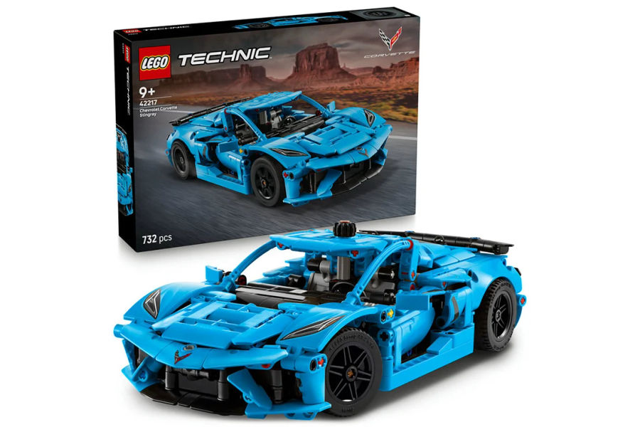 레고 테크닉 Chevrolet Corvette Stingray Blue 42217