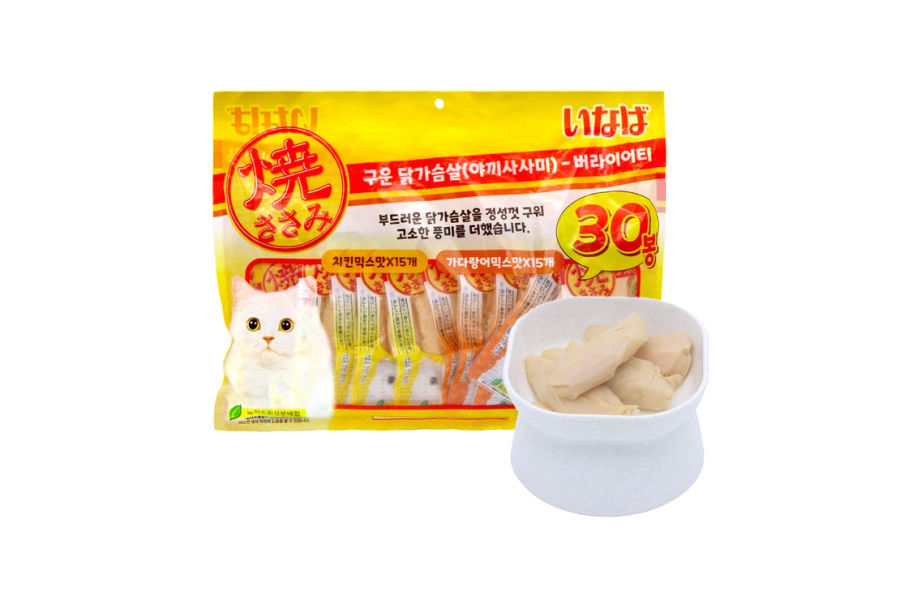INABA 구운 닭가슴살 25GX30/ 고양이
