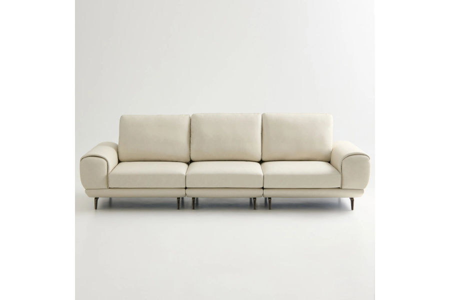 UND 버디클린 천연가죽 소파 4인