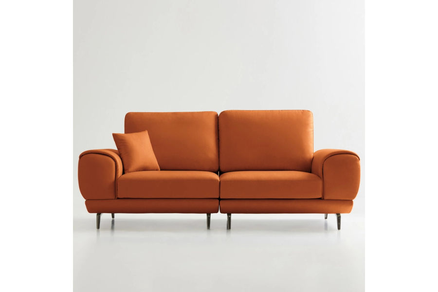 UND 버디클린 천연가죽 소파 3인