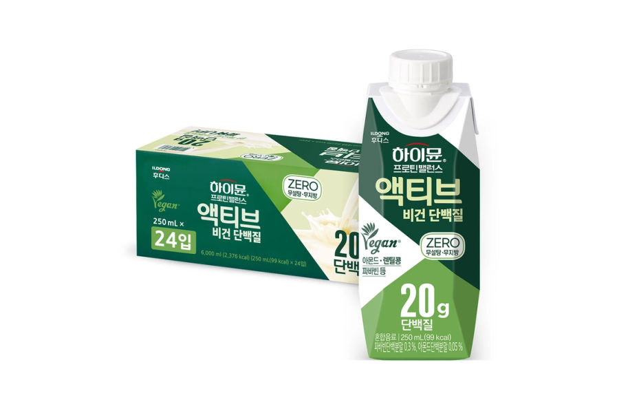 하이뮨 액티브 비건 단백질 제로 250ml X 24팩