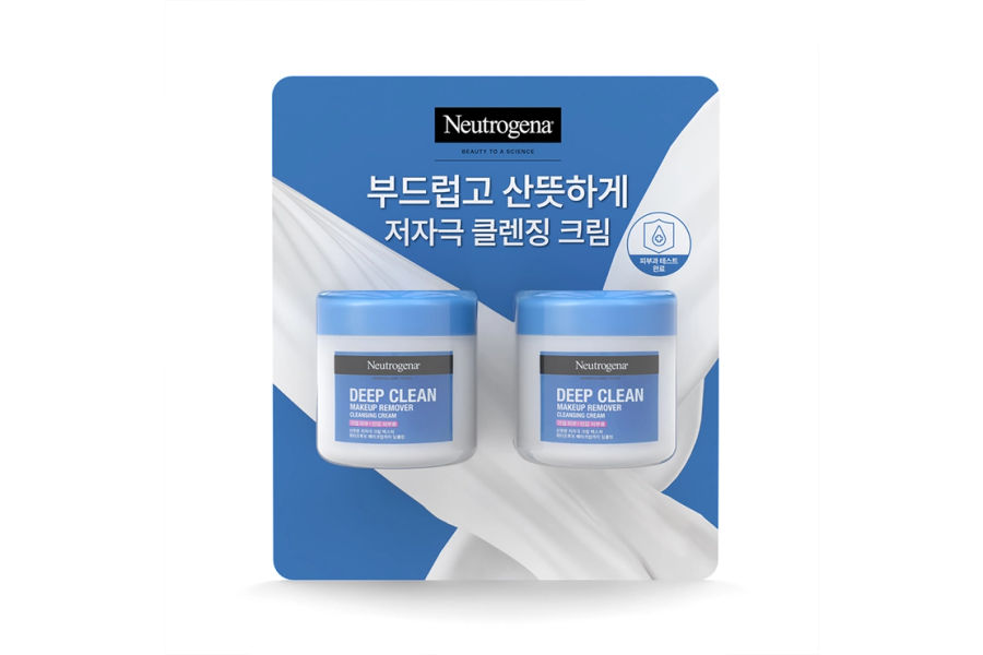 뉴트로지나 딥 클린 클렌징 크림 285ml x 2