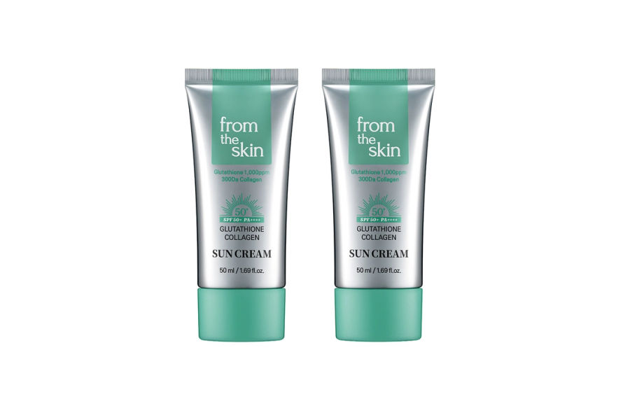 프롬더스킨 글루타치온 콜라겐 선 크림 50ml x 2