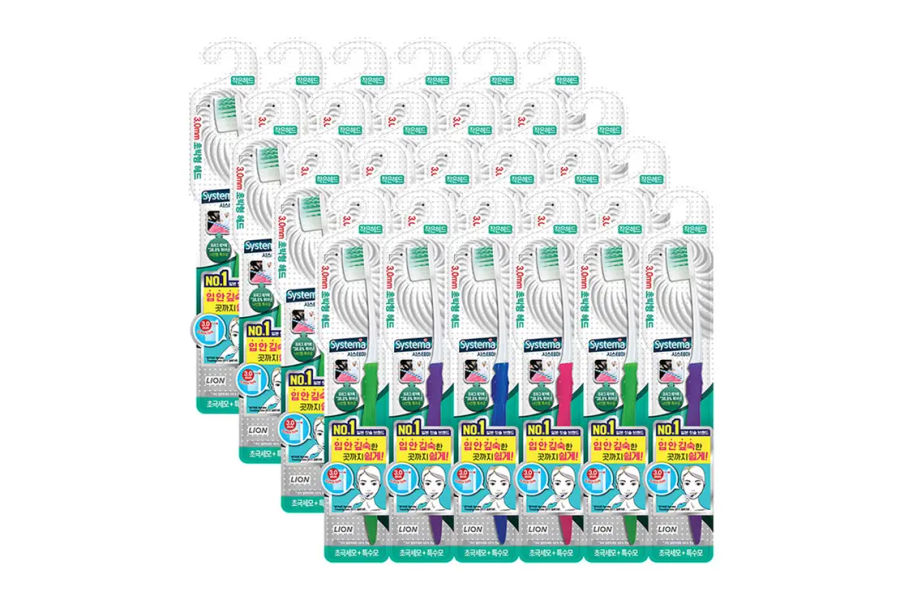 시스테마 치석 케어 콤팩트 칫솔 24개