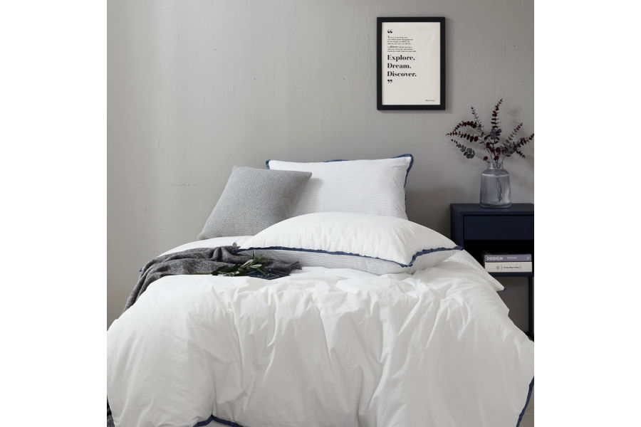 April At Home고밀도면 무봉제 극세사 양면차렵이불- SG