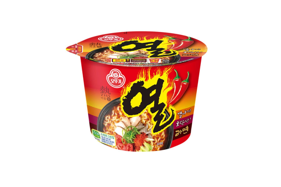 오뚜기 열라면 용기 105g x 12