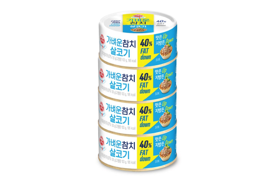 오뚜기 가벼운참치 살코기 135g x 4