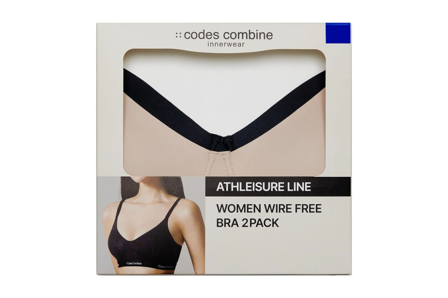 코데즈컴바인 브라2매 S,M,L ASIAN SIZE