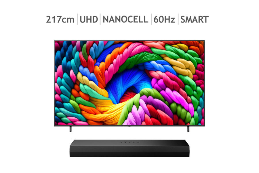 LG나노셀 TV 86형 217CM+S20A SOUNDBAR