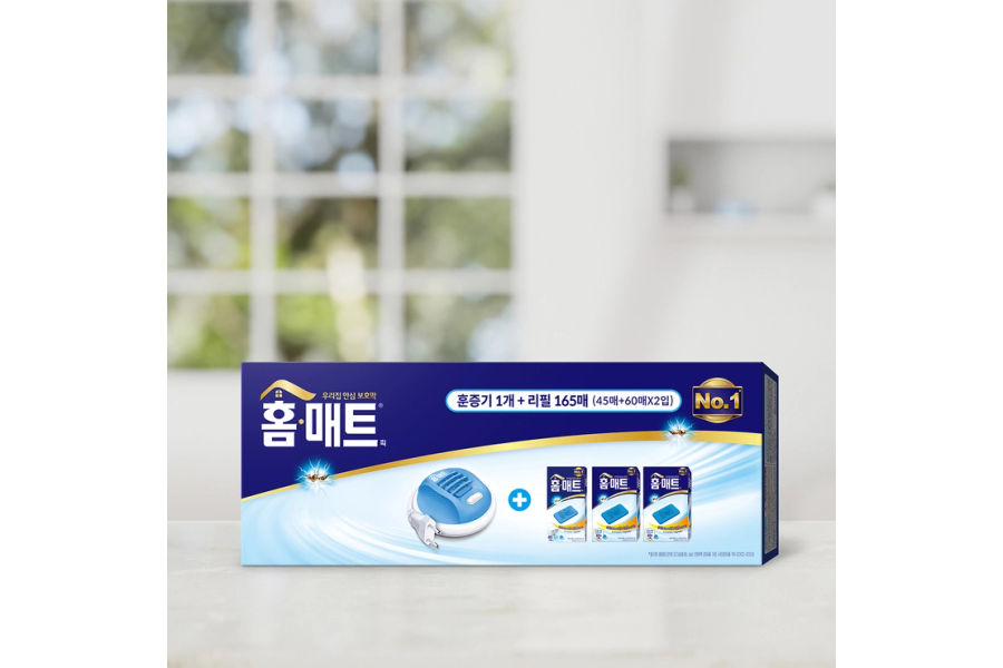 홈매트 세트 훈증기 1개 X 리필 165매