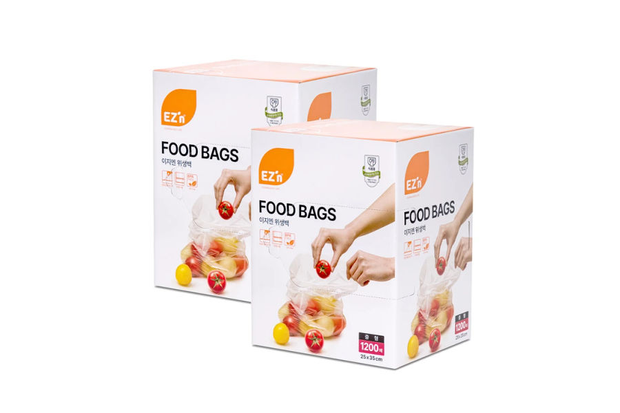 이지엔 일회용 비닐백 (중형) 1,200매 x 2