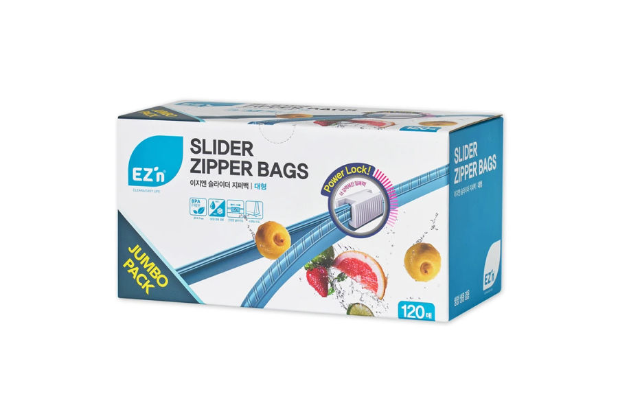 이지엔 슬라이더 스탠딩백 대형 120매