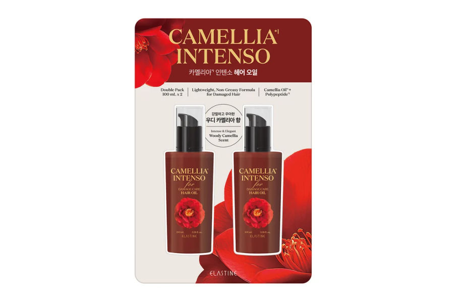 엘라스틴 까멜리아 인텐소 헤어 오일100ml X 2