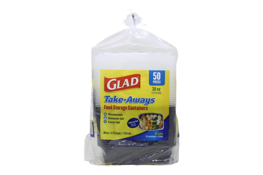 글래드 사각 밀폐용기 1.1L x 25세트