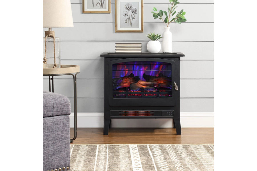 BAYSIDE FURNUSHINGS 적외전 전기온풍기 W61XD31XH59CM