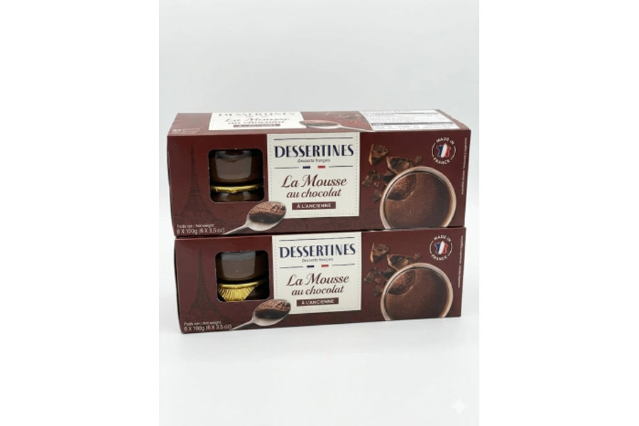 DESSERTINE 초콜렛 무스 100GX6 원산지:프랑스