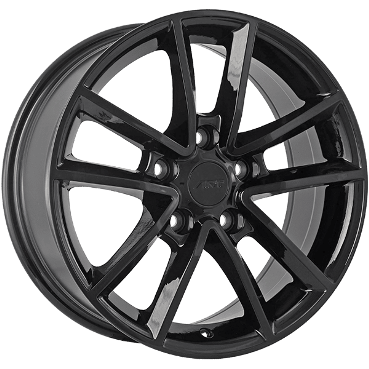 Art Replica Replica 48 – 17x7.5 – 5x127 – Gloss Black Wheel