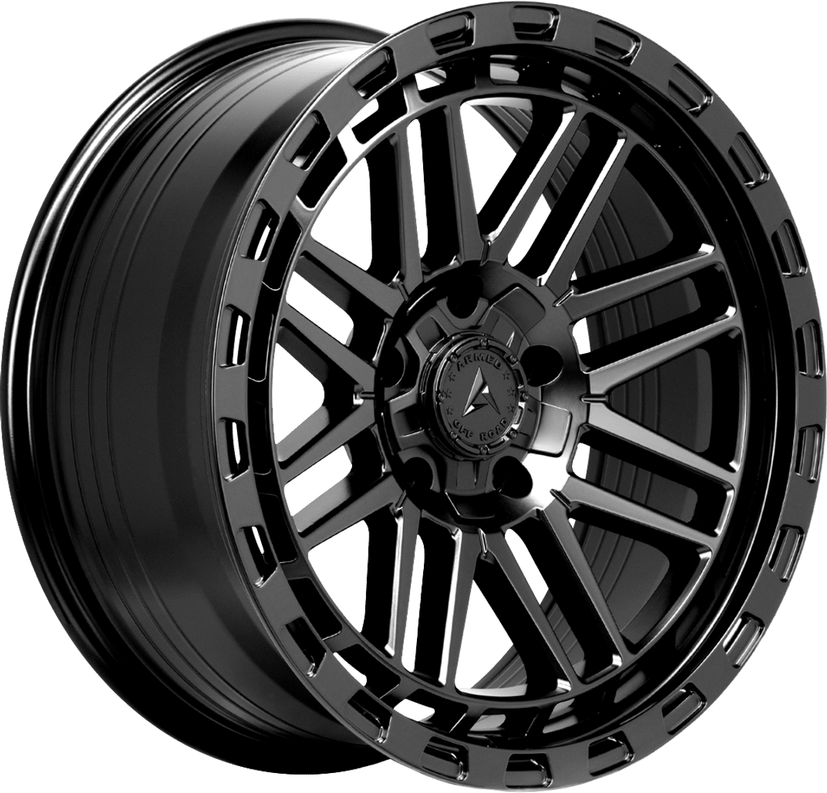 Armed Off-Road Tank – 20x9 – 5x127/5x139.7 – Full Matte Black Wheel