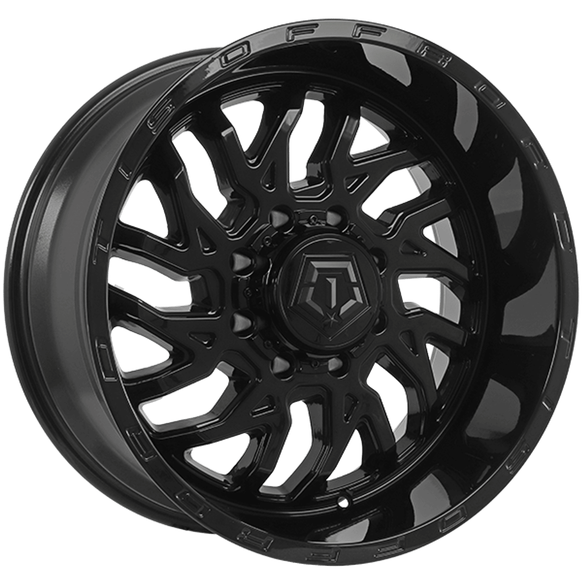 Tis Wheels 544 – 20x10 – 8x165.1 – Gloss Black