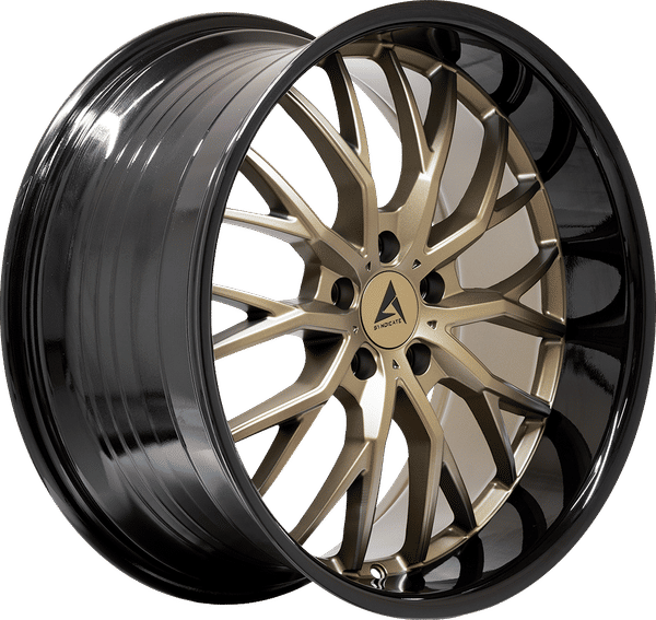 Armed Syndicate Czar – 20x10 – 5x113 – Matte Bronze + Black Barrel Wheel