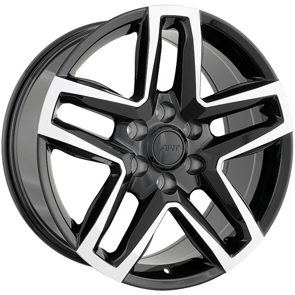 Art Replica Replica 353 – 20x9 – 6x139.7 – Gloss Black - Machined Face Wheel