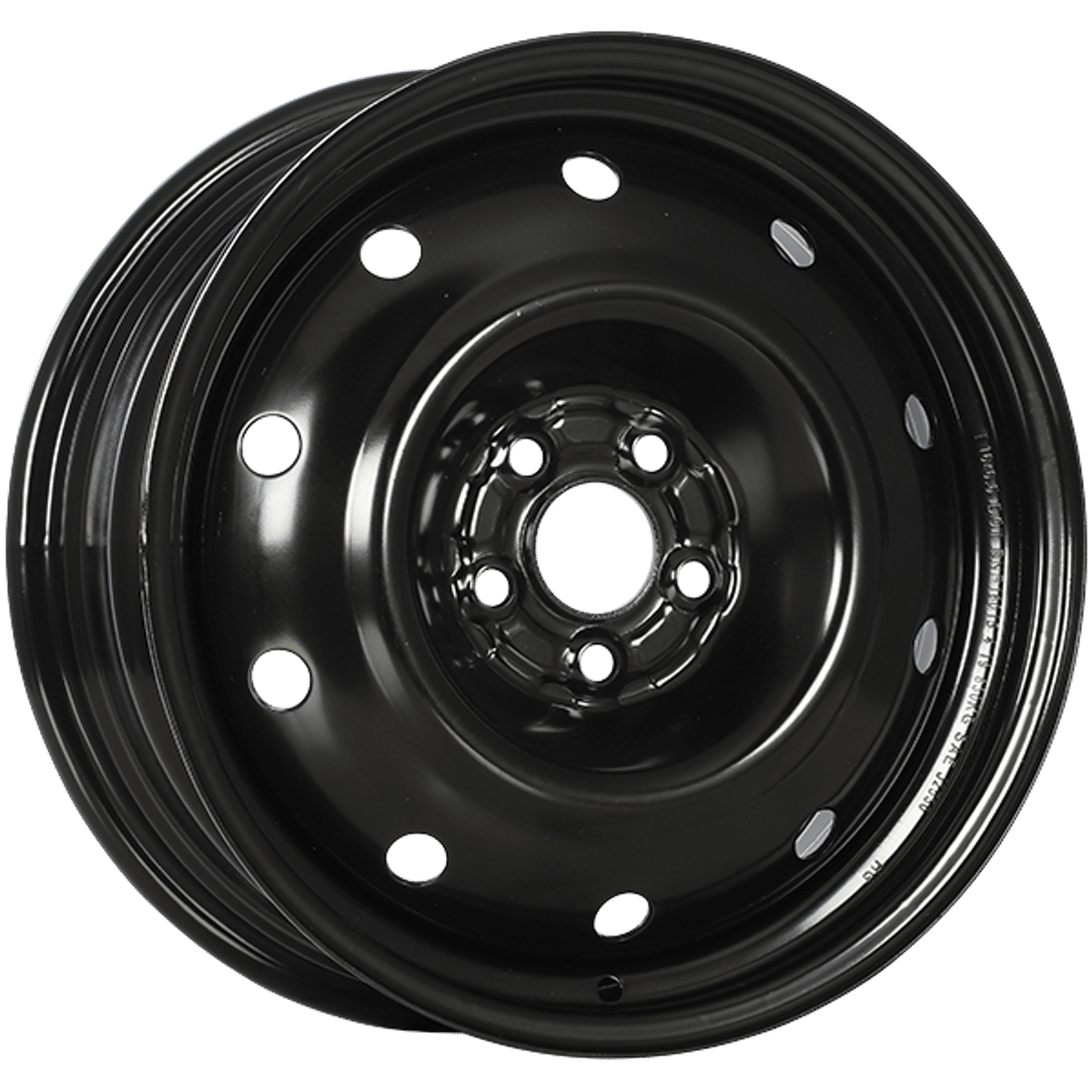 Rnb Steel Wheel – 16x6.5 – 5x100 – Black Armour Coat