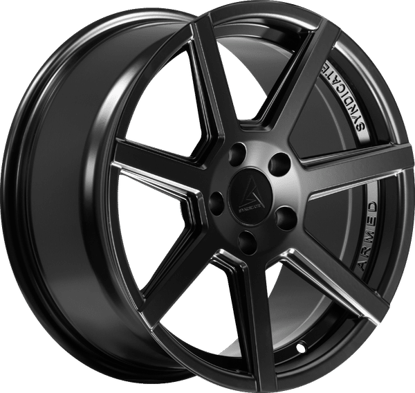 Armed Syndicate Assassin – 19x8.5 – 5x113 – Matte Black Wheel