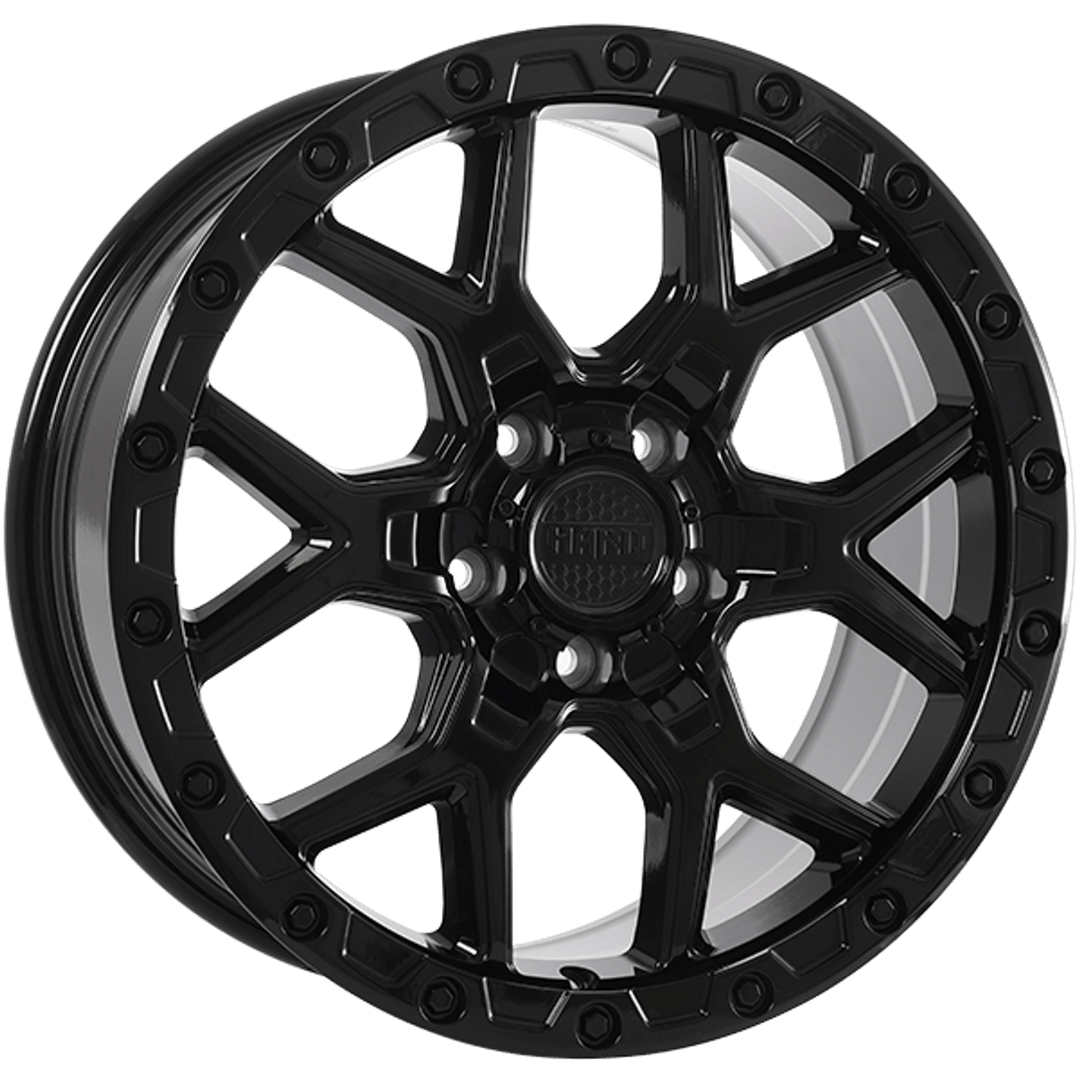 Ruffino Hard Grip – 18x8 – 5x120 – Gloss Black Wheel
