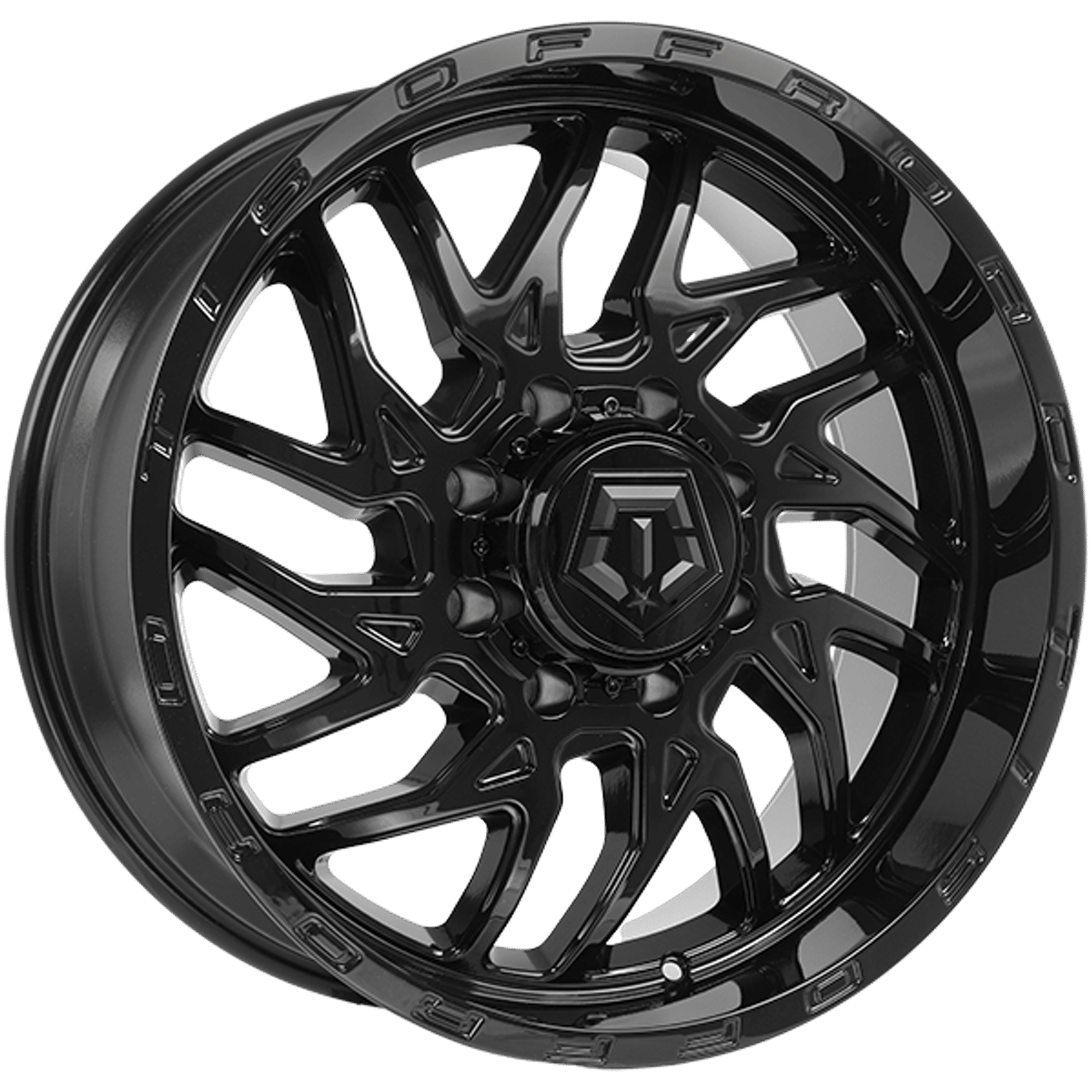 Tis Wheels 544 – 20x9 – 8x165.1 – Gloss Black