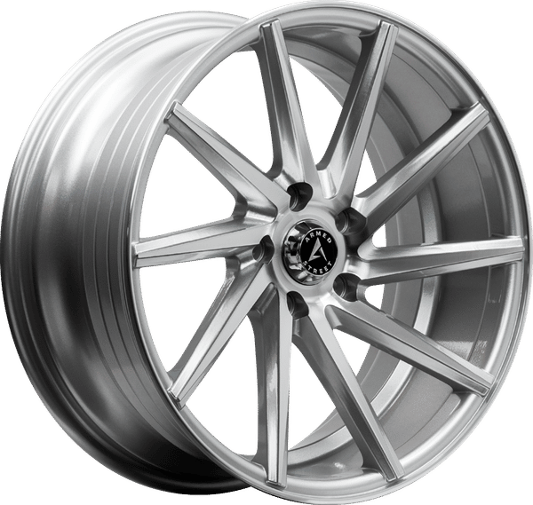 Armed Street .38 Cal – 19x8.5 – 5x113 – Gloss Silver Machined Face Roue