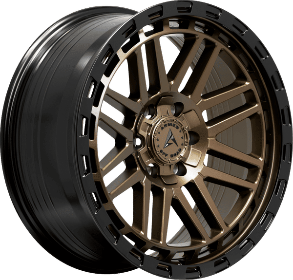 Armed Off-Road Tank – 17x9 – 6x135/6x139.7 – Matte Black + Bronze Face Wheel