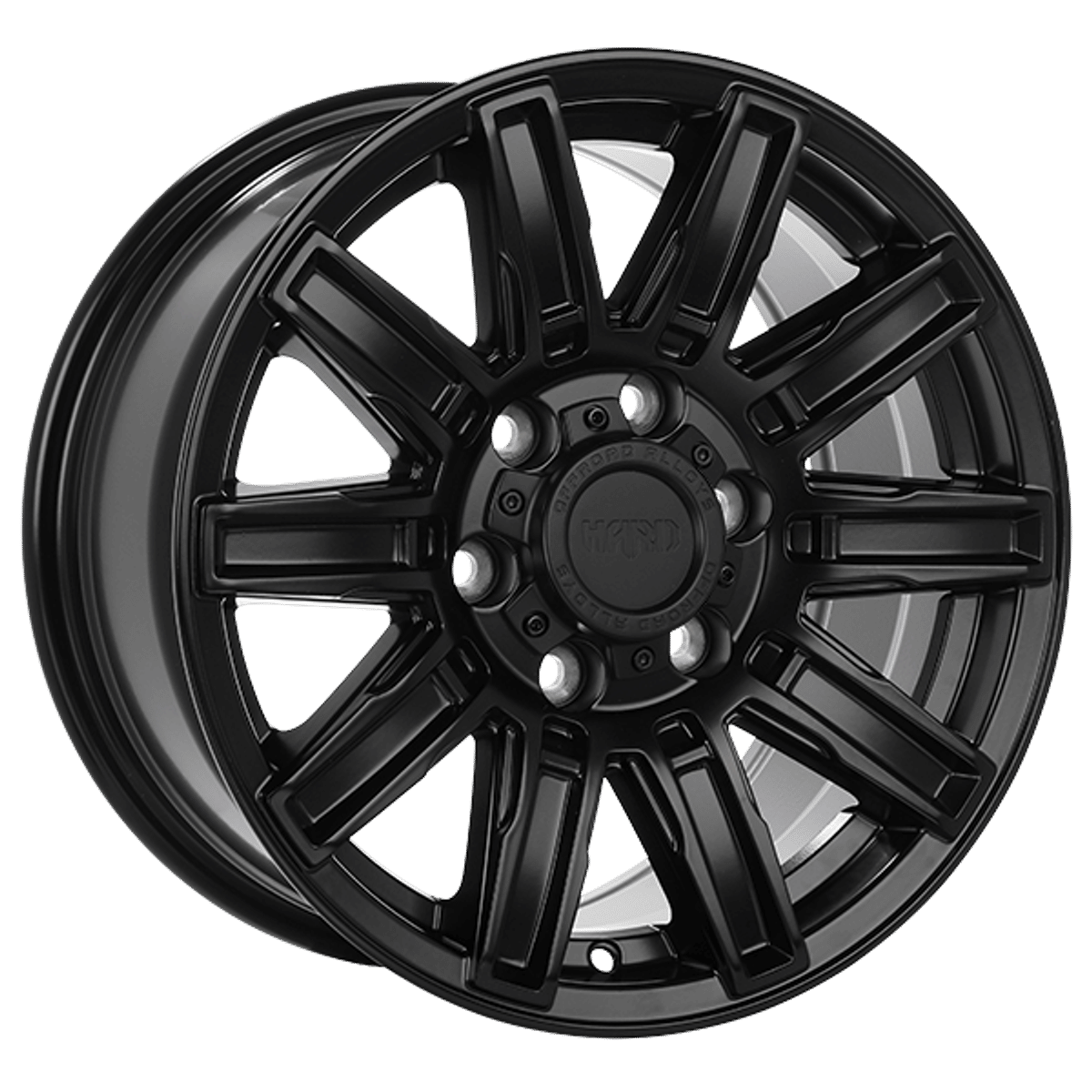 Ruffino Hard Forged – 16x8 – 6x130 – Satin Black Roue