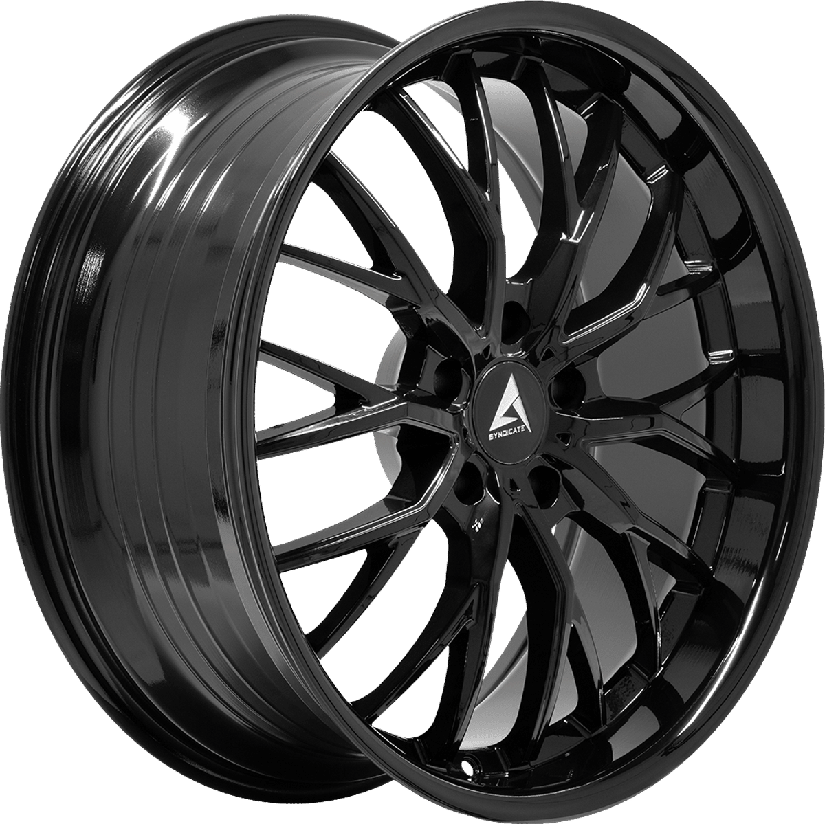 Armed Syndicate Czar – 20x10 – 5x113 – Full Gloss Black Wheel